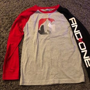 And1 long sleeve top